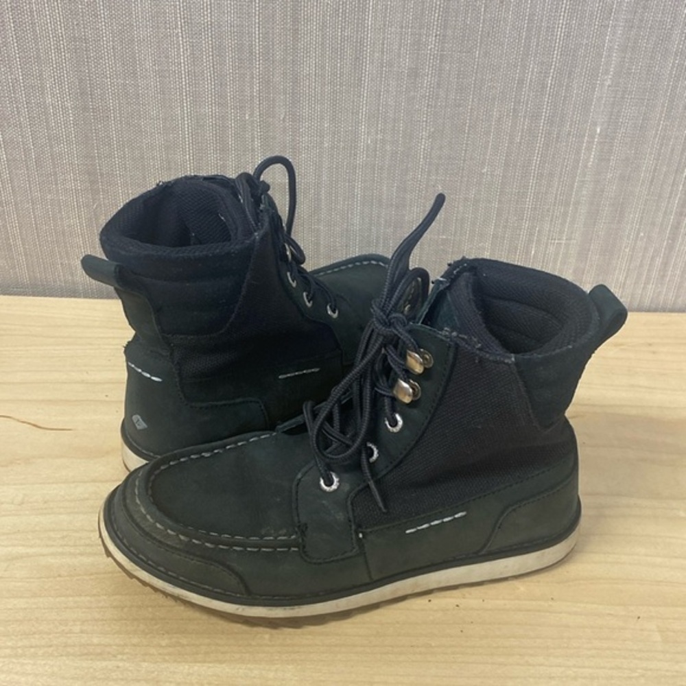 Sperry Crewcuts Dockyard Boots Chukka black boots‎  kids Size 2